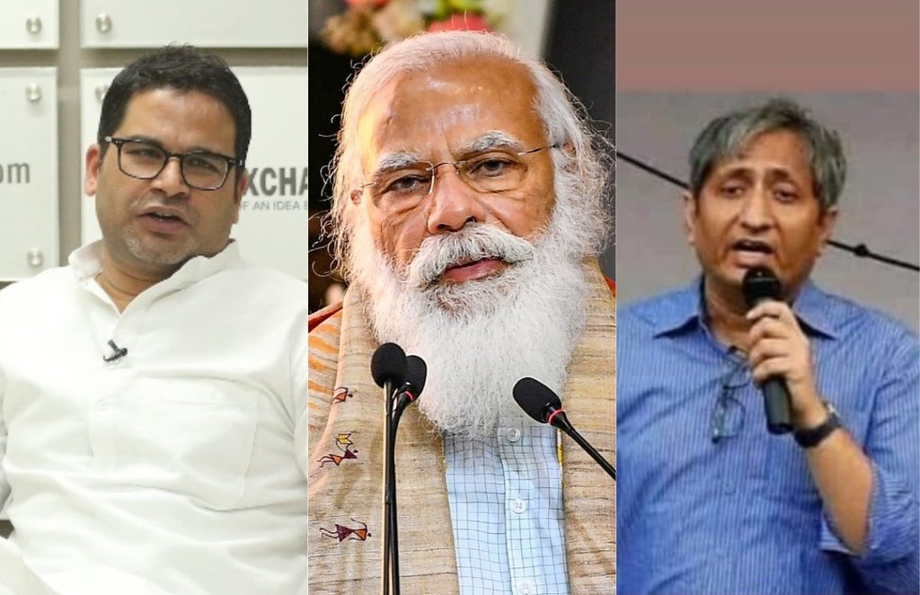PK, Narendra Modi, Ravish Kumar