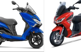 Piaggio Aprilia SXR 125 vs Suzuki Burgman Street 125 Know who is best in features specifications and price