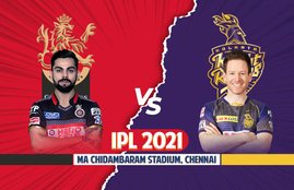 IPL 2021, RCB vs KKR Live Playing 11