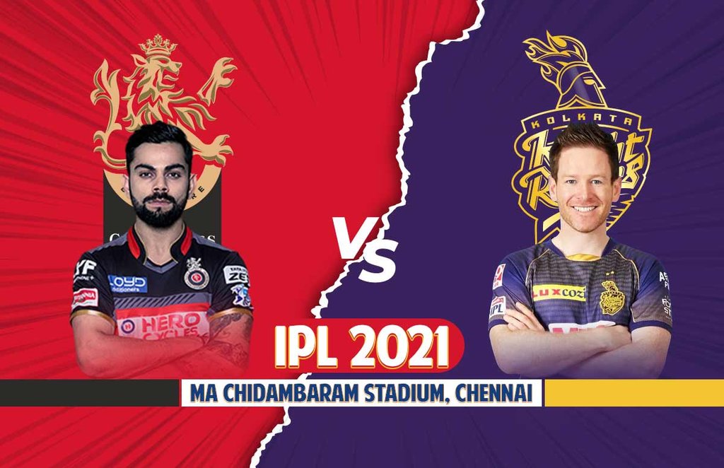 IPL 2021, RCB vs KKR Live Playing 11