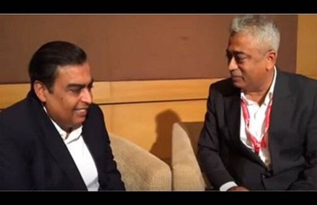 Mukesh Ambani,Rajdeep Sardesai,reliance