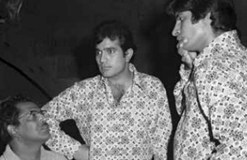 Rajesh Khanna, Hrishikesh Mukherjee, Amitabh Bachchan