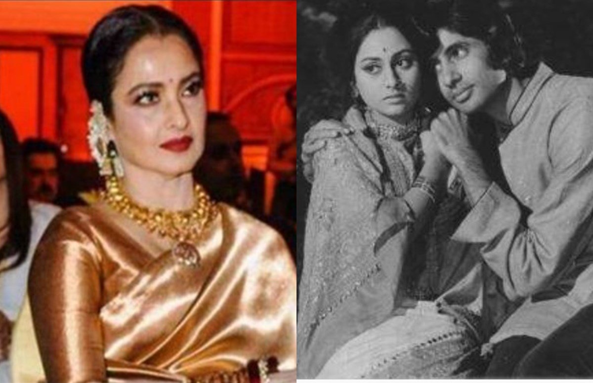 Rekha, Amitabh Bachchan, Jaya Bachchan, अमिताभ बच्चन, रेखा, जया बच्चन, Rekha Amitabh Jaya Love Tri Angle,