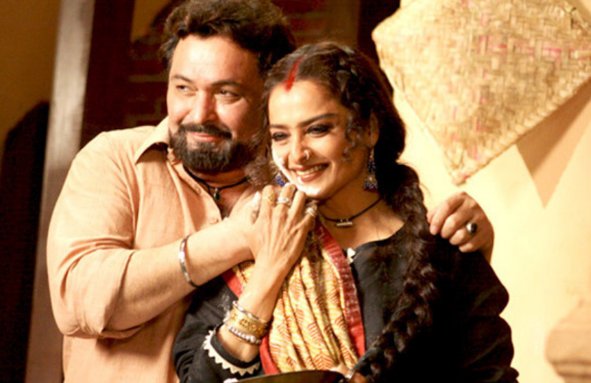 Rishi Kapoor, Madhuri Dixit, Rekha