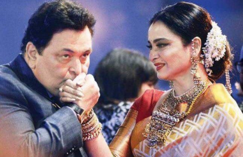 Rishi Kapoor, Madhuri Dixit, Rekha