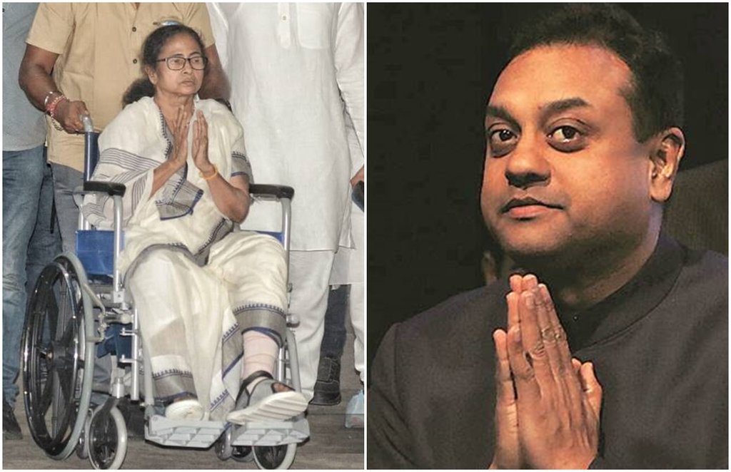 west bengal vidhan sabha election 2021, west bengal vidhan sabha chunav, West Bengal assembly polls, sambit patra on mamta injury, mamta banerjee injured in nandigram, bjp attack on mamta leg, Bengal assembly elections, News, News in Hindi, Latest News west bengal vidhan sabha election 2021, west bengal vidhan sabha chunav, West Bengal assembly polls, sambit patra on mamta injury, mamta banerjee injured in nandigram, bjp attack on mamta leg, Bengal assembly elections, News, News in Hindi, Latest News