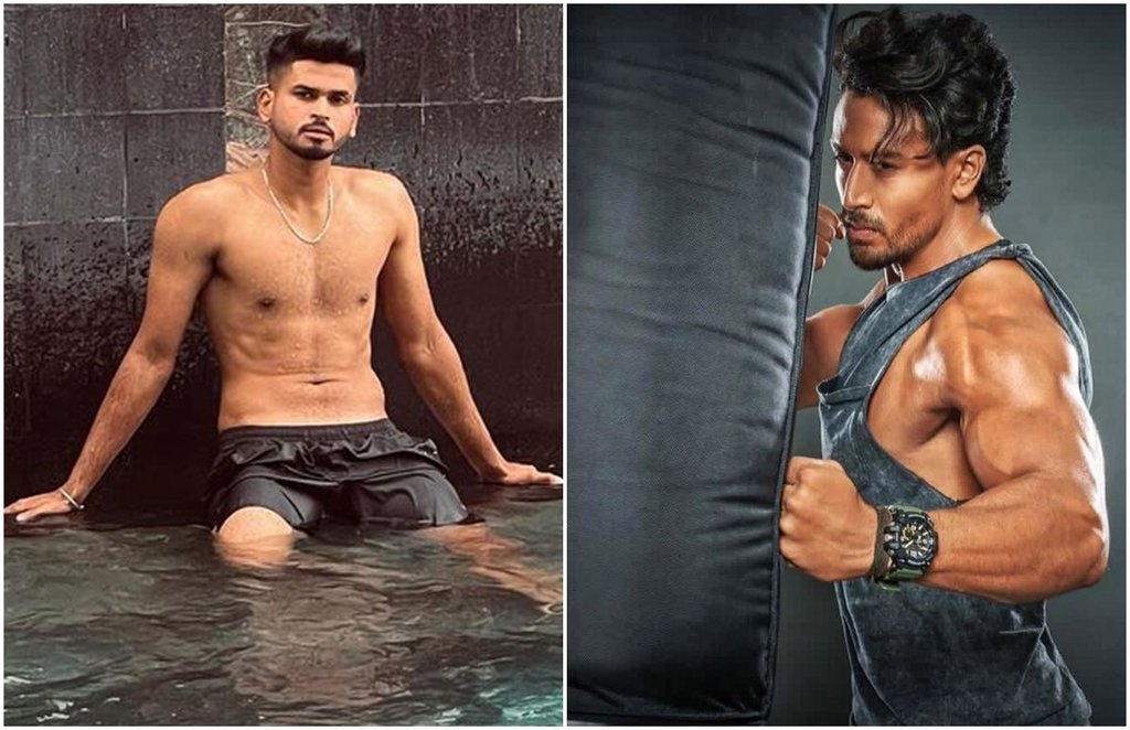 Shreyas Iyer Tiger Shroff Instagram Challenges