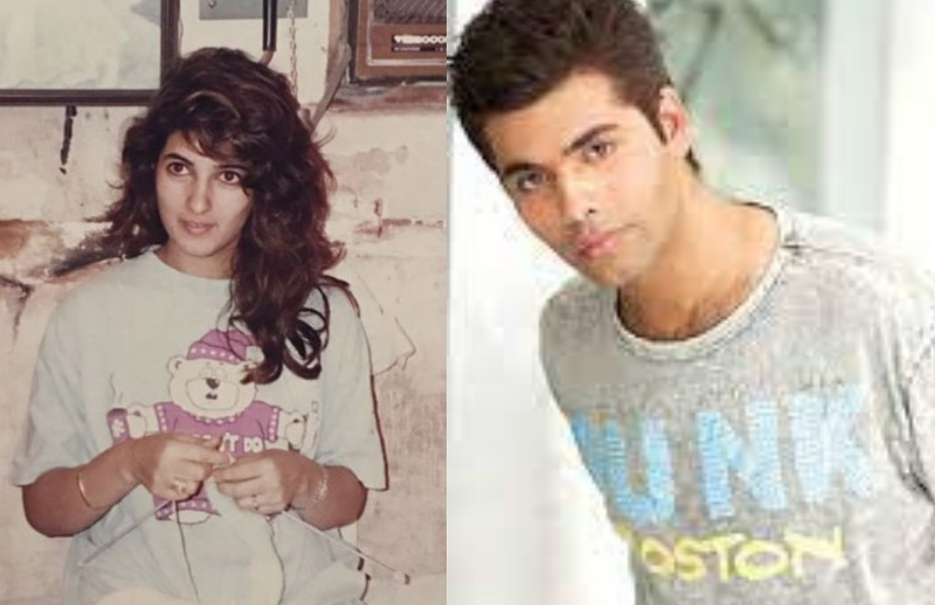 Twinkle Khanna, Karan Johar, Rajesh Khanna