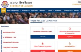 UP BEd, UP BEd 2021, UP BEd exam 2021, lkouniv.ac.in, up bed jee 2021, up bed entrance exam date,