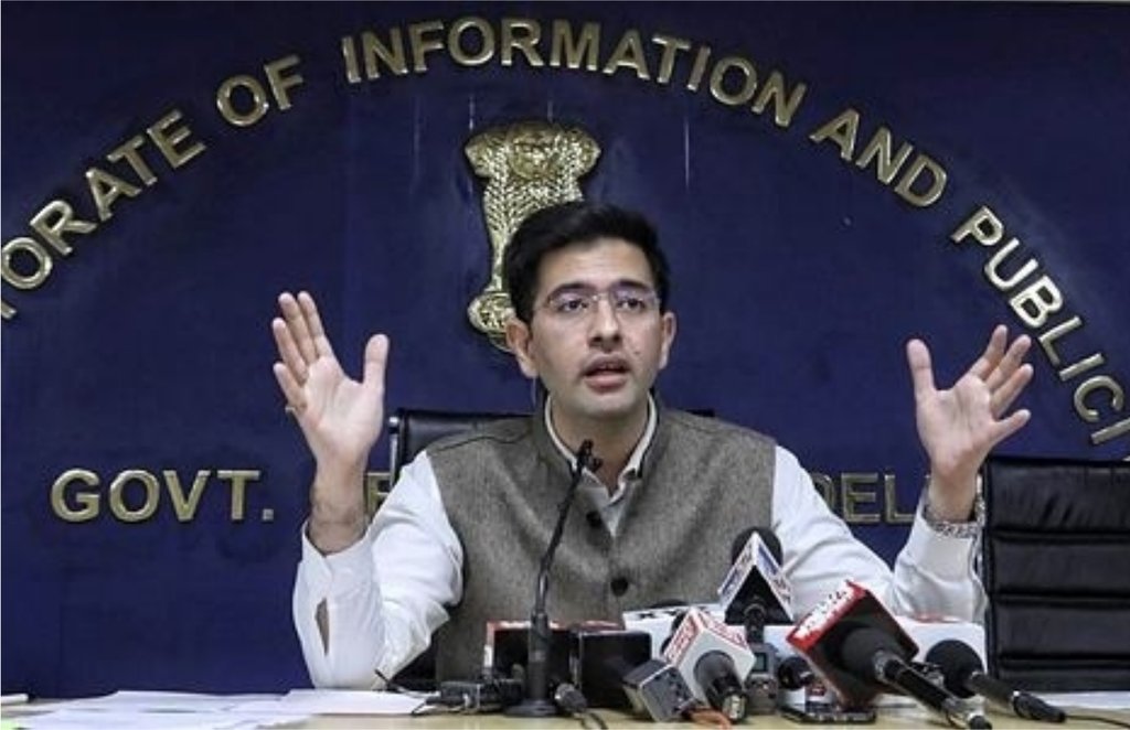 raghav chadha, AAP, NCT BILL