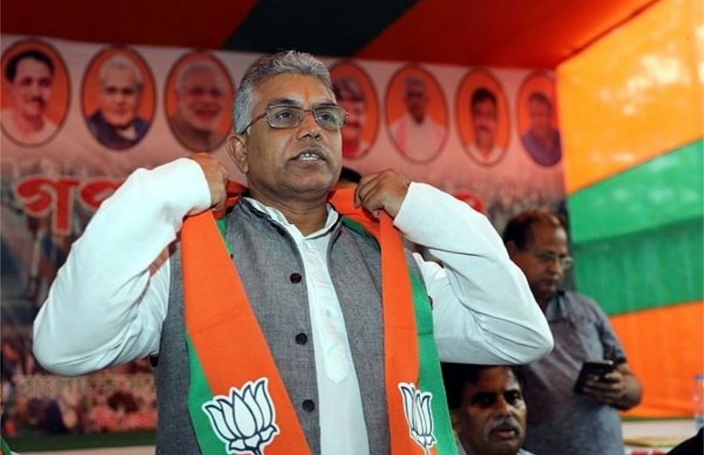 dilip ghosh, TMC, BJP