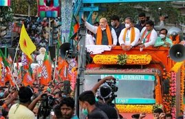 BJP, corona, west benagl rally