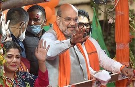 amit shah, corona, west bengal election