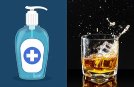 sanitizer, liquor, maharashtra