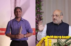ravish kumar, amit shah, ndtv