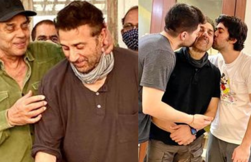 Dharmendra, Sunny Deol, Karan Deol