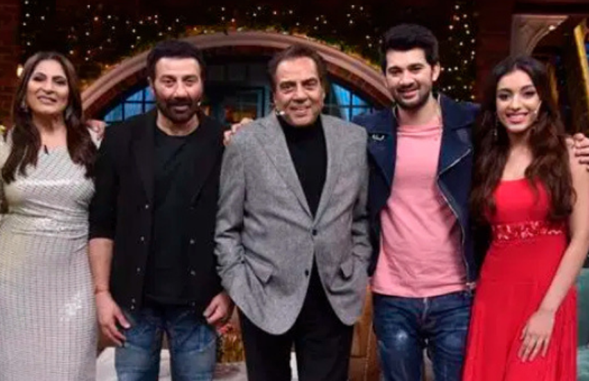 Dharmendra, Sunny Deol, Karan Deol