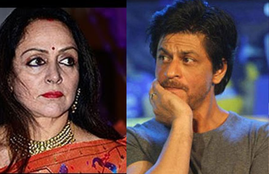 Shahrukh Khan , Hema Malini