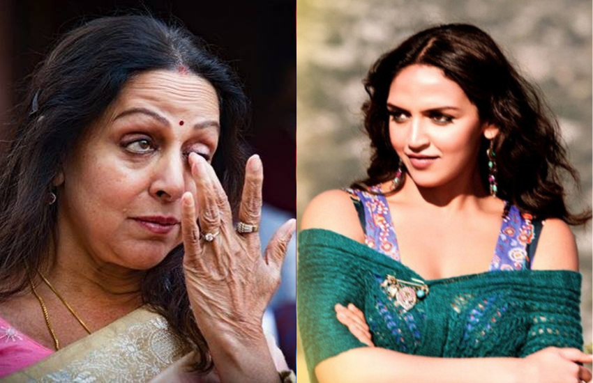 Hema Malini, Isha Deol, Dharmendra