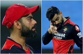 Virat Kohli EYE IPL 2021 MI vs RCB
