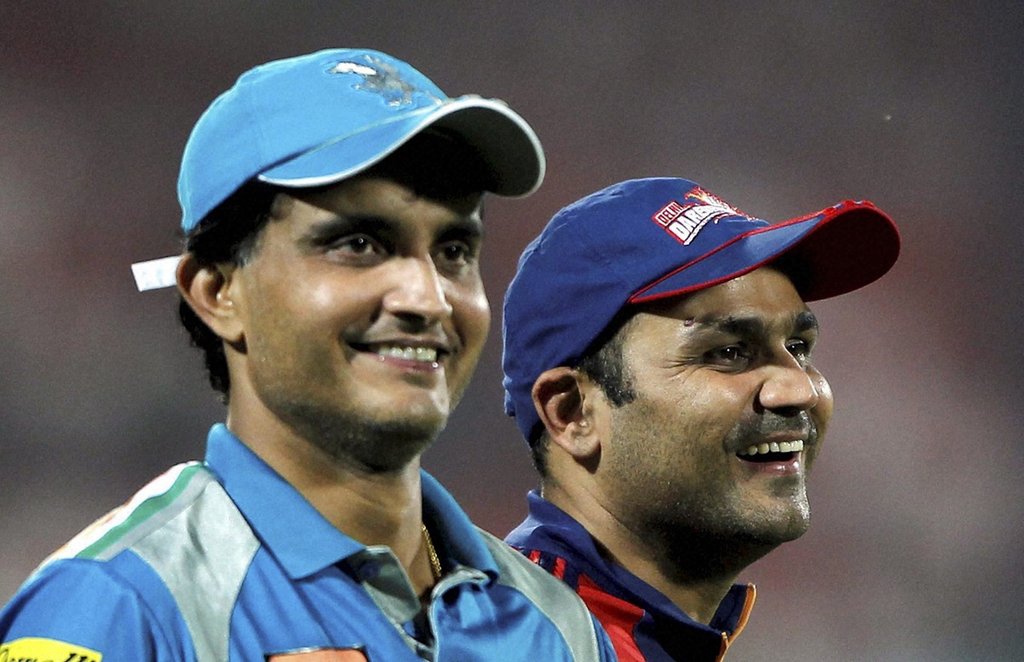 Virender Sehwag, Sourav Ganguly