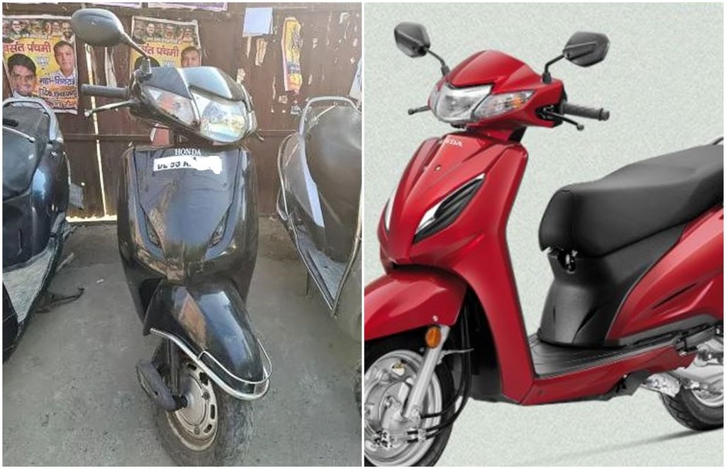 honda activa, second hand scooty