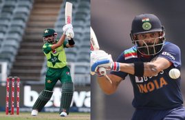 Babar azam, Virat Kohli