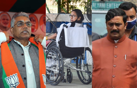 West Bengal Election 2021, BJP leader Rahul Sinha, banned for 48 hours, Election Commission, Mamata banerjee