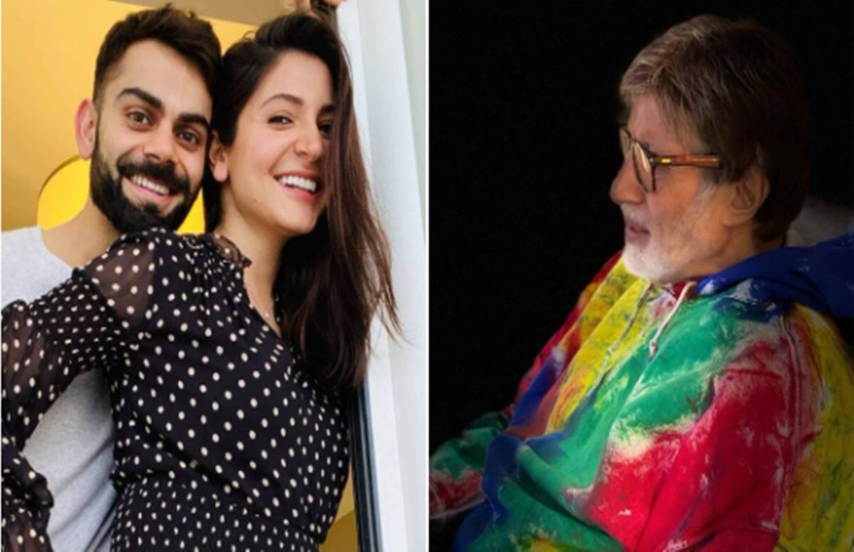 amitabh bachchan, virat kohli, anushka sharma