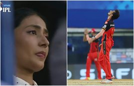 Dhanashree Verma Gets Emotional, dhanashree emotion in IPL 2021, Dhanshree emotional against KKR, Dhanashree Verma-Yuzvendra Chahal, धनश्री वर्मा हुईं भावुक, भावुक हुईं धनश्री वर्मा, चहल ने झटके विकेट, चहल को देख भावुक हुईं धनश्री वर्मा, चहल की पत्नी धनश्री, jansatta