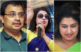 West bengal election 2021, saradha scam, ed, सारदा घोटाला, property attachment, tmc leaders property attached, saradha chit fund case, kunal ghosh tmc, shatabdi roy tmc, debjani mukherjee, India News in Hindi, Latest India News Updates