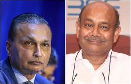 anil ambani, Radhakishan Damani, reliance group
