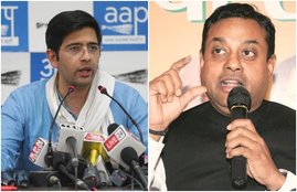 covid 19, Tv debate, news 18 india, aar paar, raghav chaddha , kehriwal, modi, sambit patra, jansatta