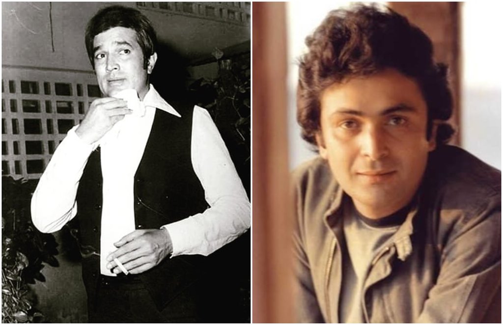 Rajesh khanna, rishi kapoor