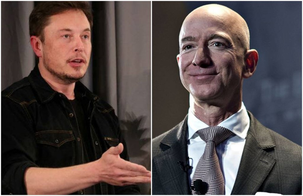 jeff bezos, elon musk