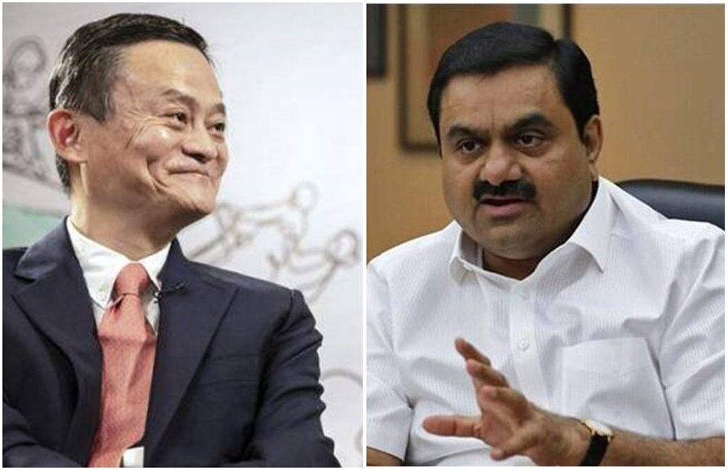 Jack Ma, Gautam adani, china
