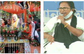 pm modi, corona, tika utsav, leaders without mask, amit shah, mamata banerjee