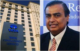 mukesh ambani, reliance, tcs