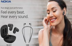 Nokia ने लॉन्च किए इयरबड्स और नेकबैंड, 10 मिनट के चार्ज में मिलेगा 9 घंटे का बैकअप, जानें कीमत