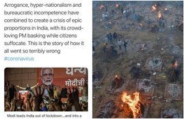 ravish kumar, rahul gandhi, indian media, covid report, australian newspaper, narendra modi, coronavirus, Healthcare sector, Oxygen supply, Medical treatment, hospitalisation, covid deathm jansatta