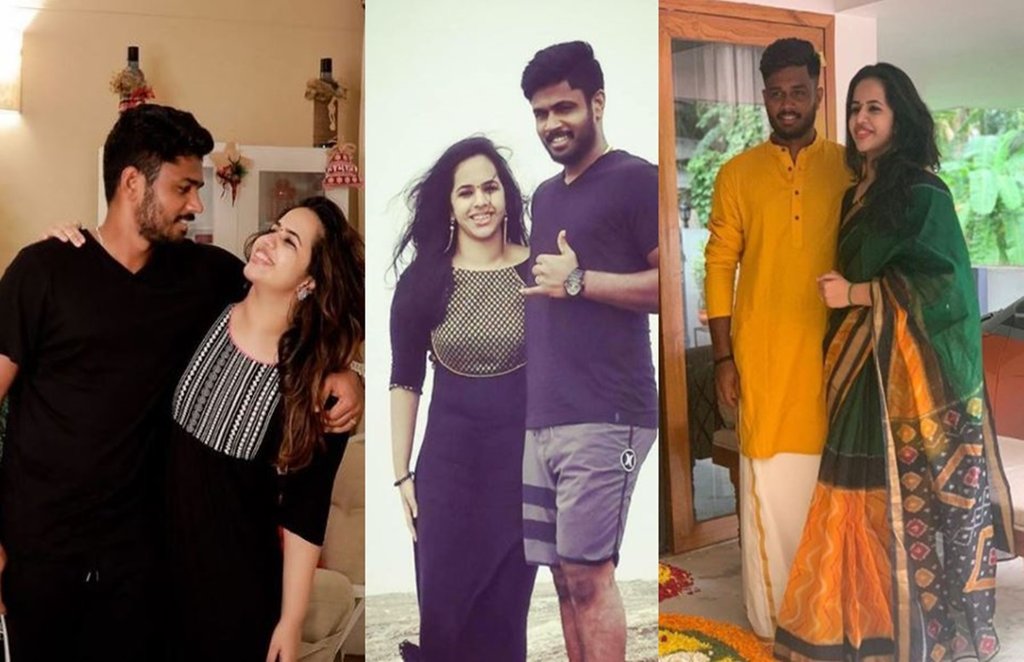 Sanju Samson, charulatha, love story