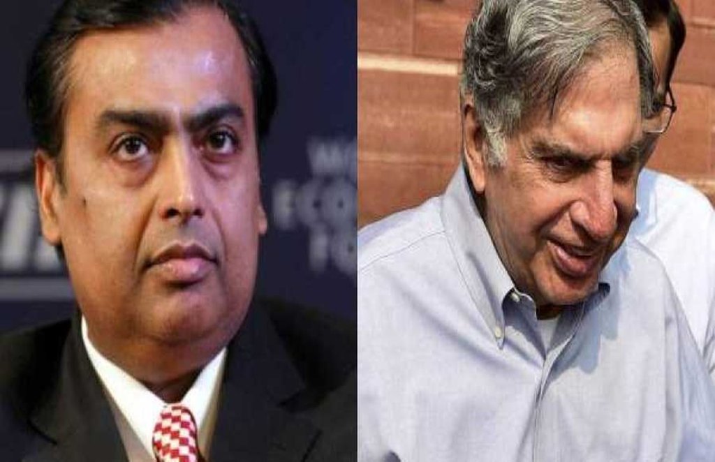 mukesh ambani, ratan tata, tata news
