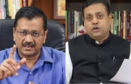 Sambit Patra, OXYGEN CYIENDER, Corona, Delhi CM ON Corona, Arvind Kejriwal, अरविंद केजरीवाल,