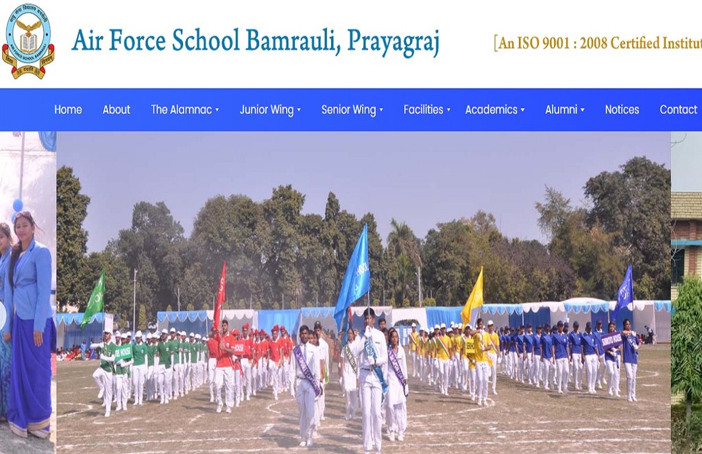 Air Force School, AFS Bamrauli, AFS Bamrauli Prayagraj, AFS TGT Post, AFS PGT Post