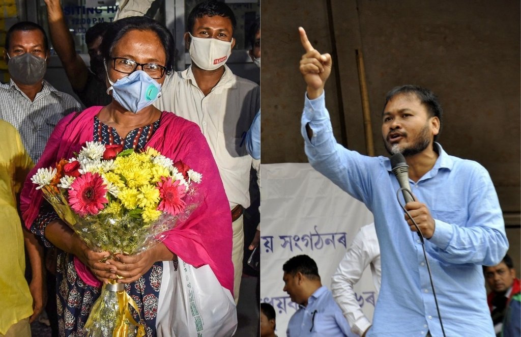 Assam, Akhil Gogoi,jail