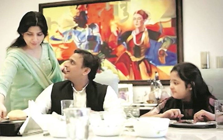 Rajlakshmi Yadav Dimple Yadav, Akhilesh Yadav SP, Mulayam Singh second wife