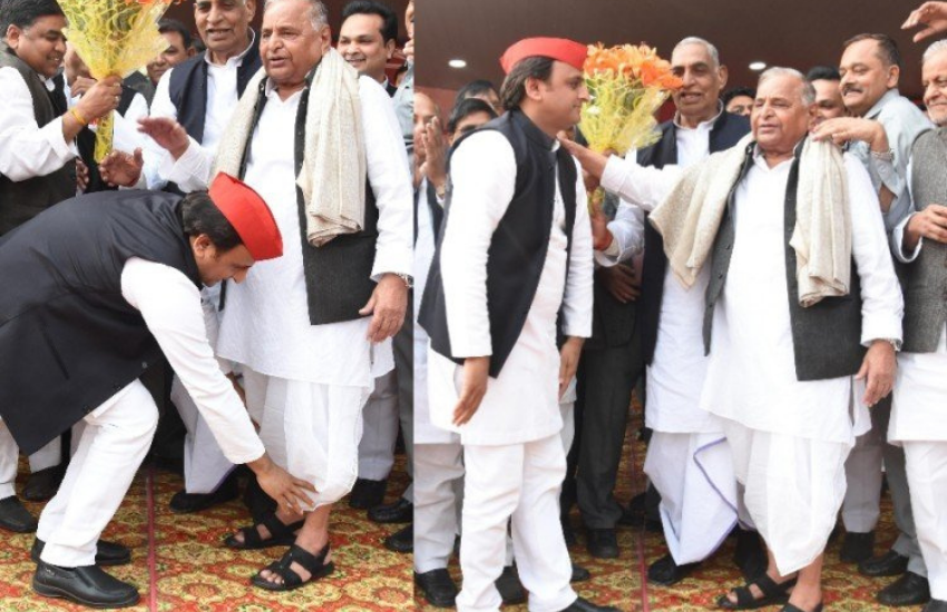 Mulayam Singh Yadav, Akhilesh Yadav