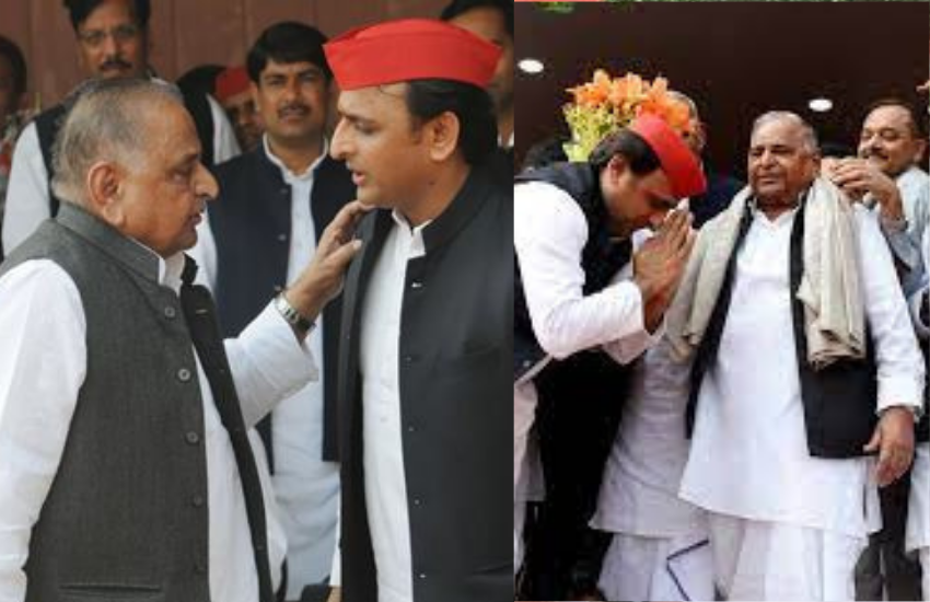 Mulayam Singh Yadav, Akhilesh Yadav