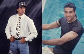 Akshay Kumar, Akshay Kumar Early in 90s, अक्षय कुमार, Akshay Kumar Fighting Scene, Akshay Kumar Bollywood