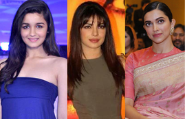 Deepika Padukone, Priyanka Chopra, Sara Ali Khan, Aishwarya Rai, Alia Bhatt, Anushka Sharma